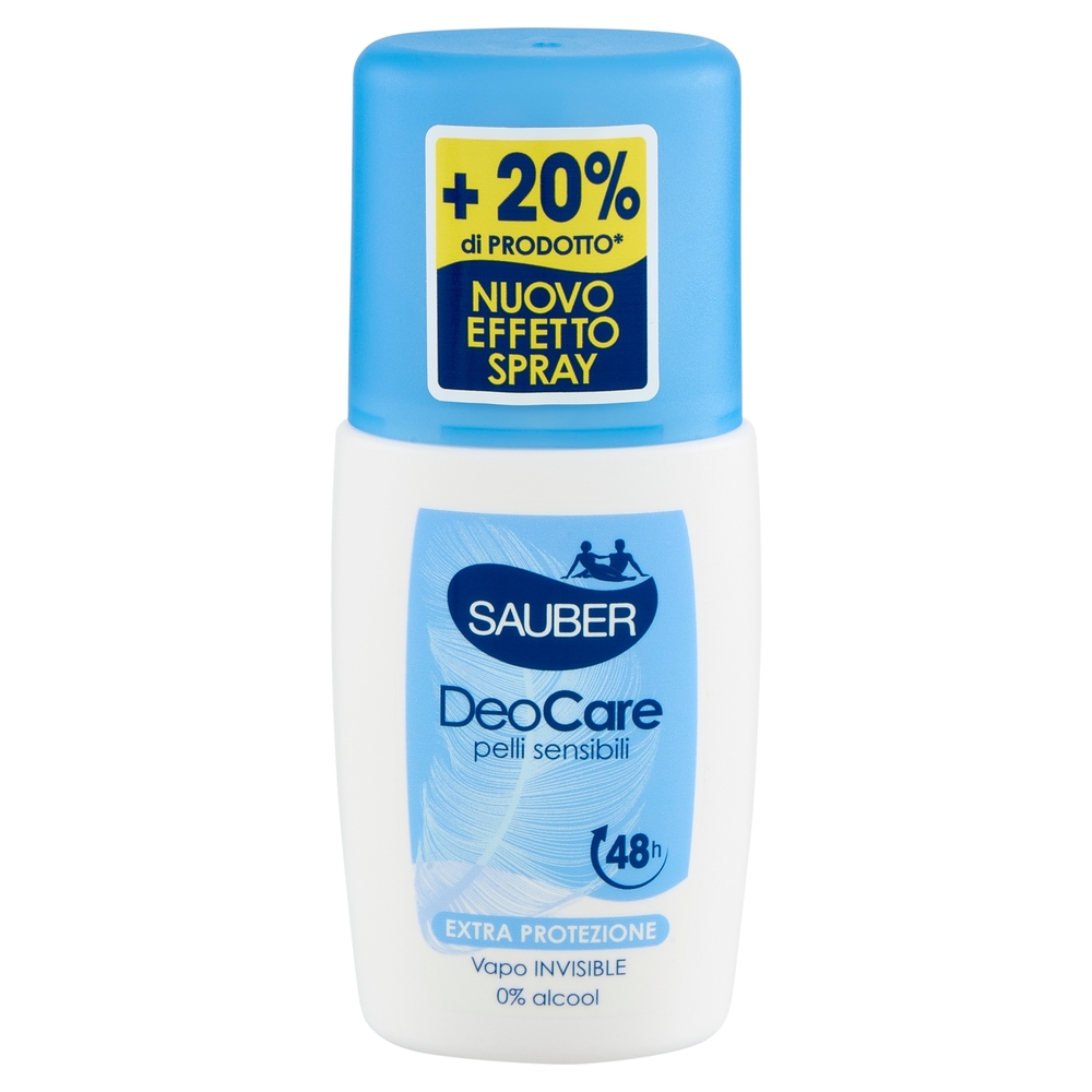 Sauber DeoCare Pelli Sensibili Vapo Effetto Spray 90 ml
